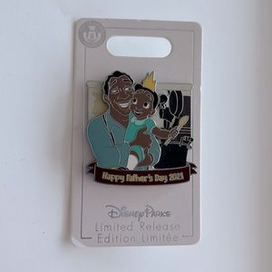 Disney Parks Princess and the Frog Tiana Happy Father’s Day 2021 Limited Pin